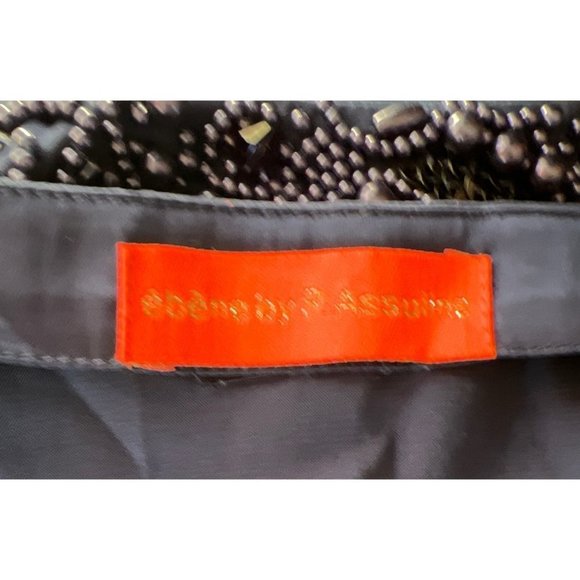 ebene by p assouline Navy Sequin Blouse -- Large - Picture 10 of 10